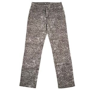 Levis 512 Perfectly Slimming Straight Leg Jeans W32 L30 Abstract Print Stretch